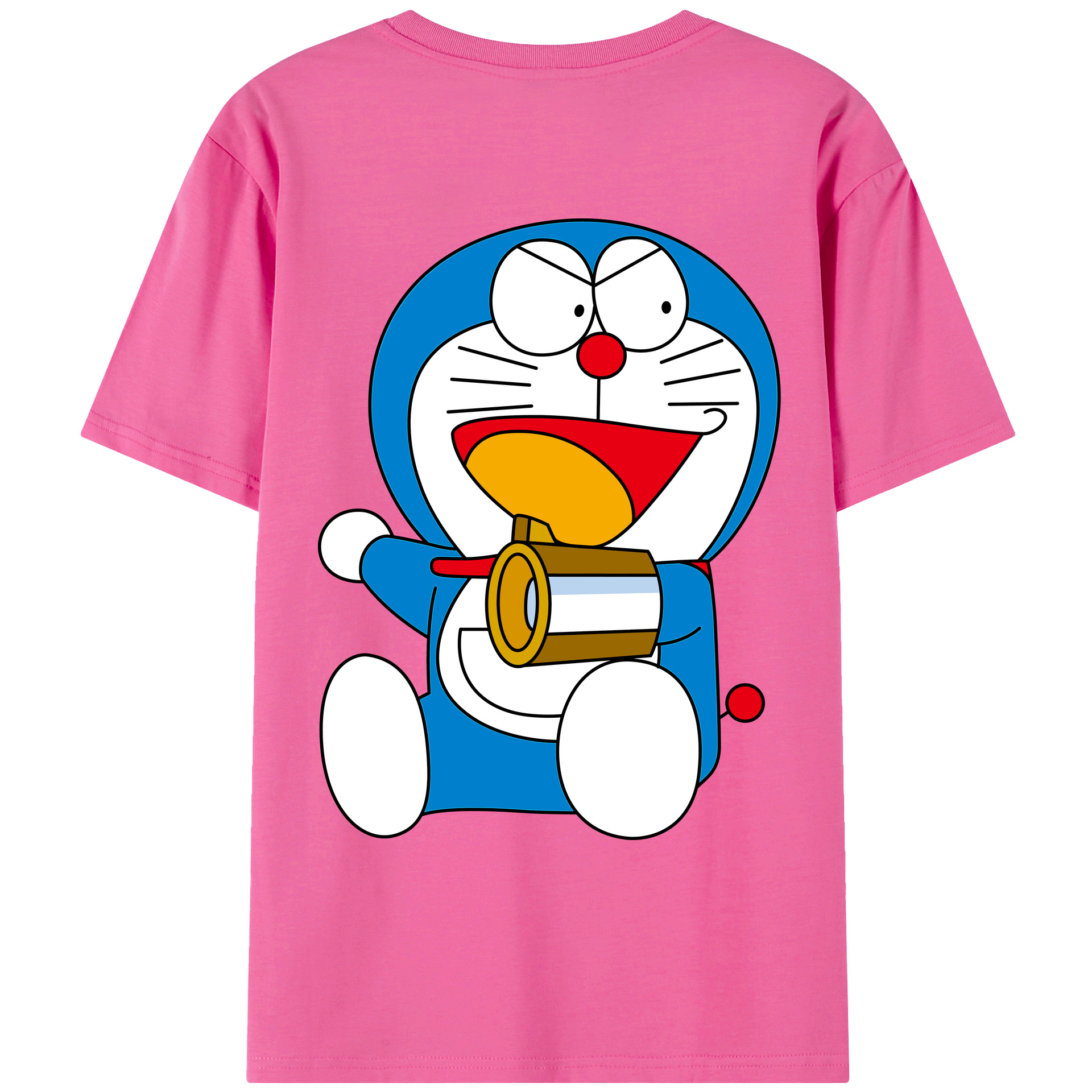 （画像用） ドラえもん Doraemon レディース半袖Tシャツ(バックプリント)